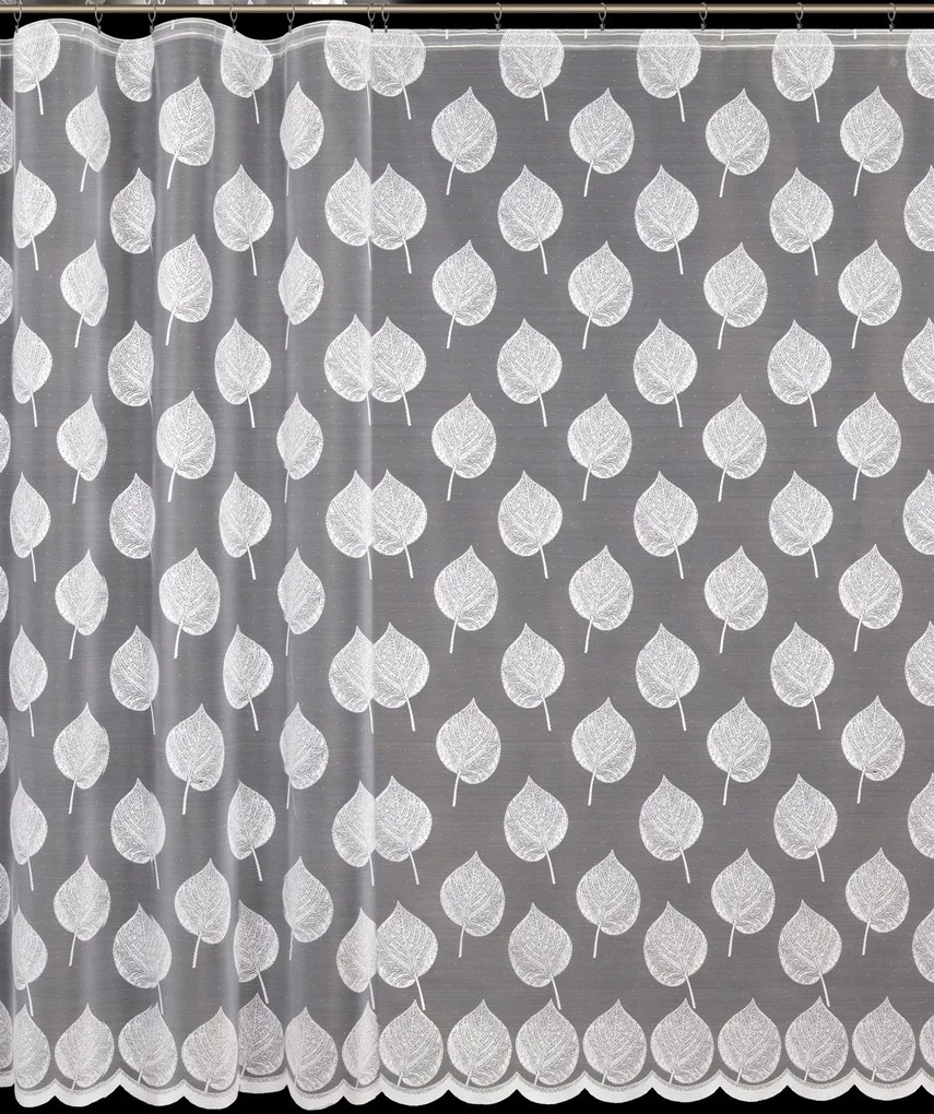 Mg Függöny 4609 Fehér 290X160 szalaggal Lengyel K