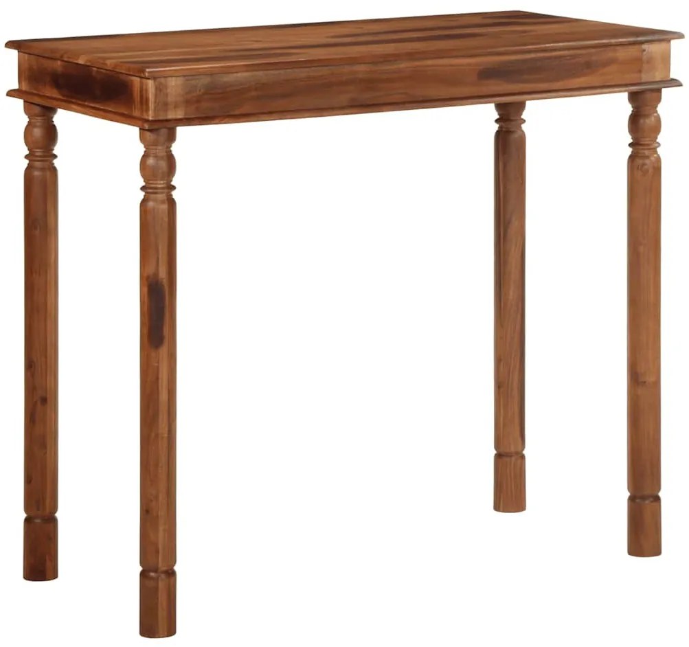 vidaXL bárasztal 120x60x107 cm tömör fa akácfa