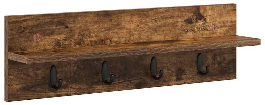 Fali Kabáthorog Füstölt tölgy 60 x 10.5 x 18 cm Faanyag