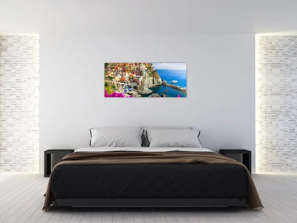 Kép - Manarola olasz falu (120x50 cm)