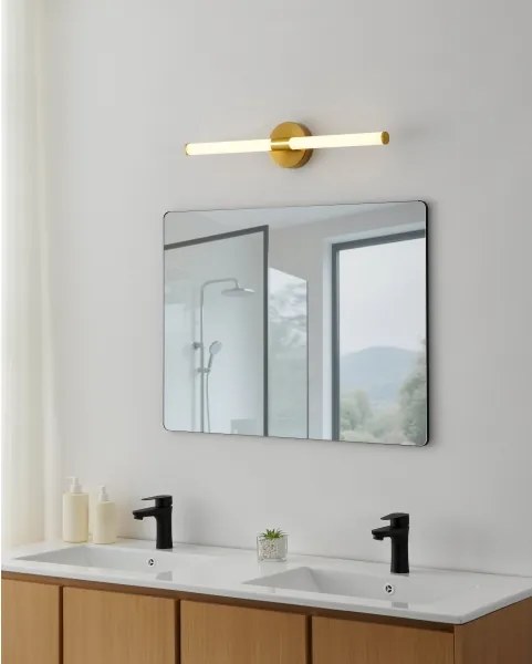 Eglo 901855 - LED fürdőszobai tükörmegvilágítás RAMOLA LED/11W/230V 60cm IP44 arany