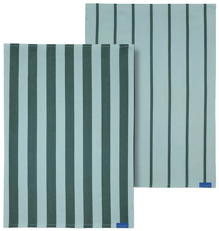 Pamut konyharuha szett 2 db-os 50x70 cm Stripes – Mette Ditmer Denmark