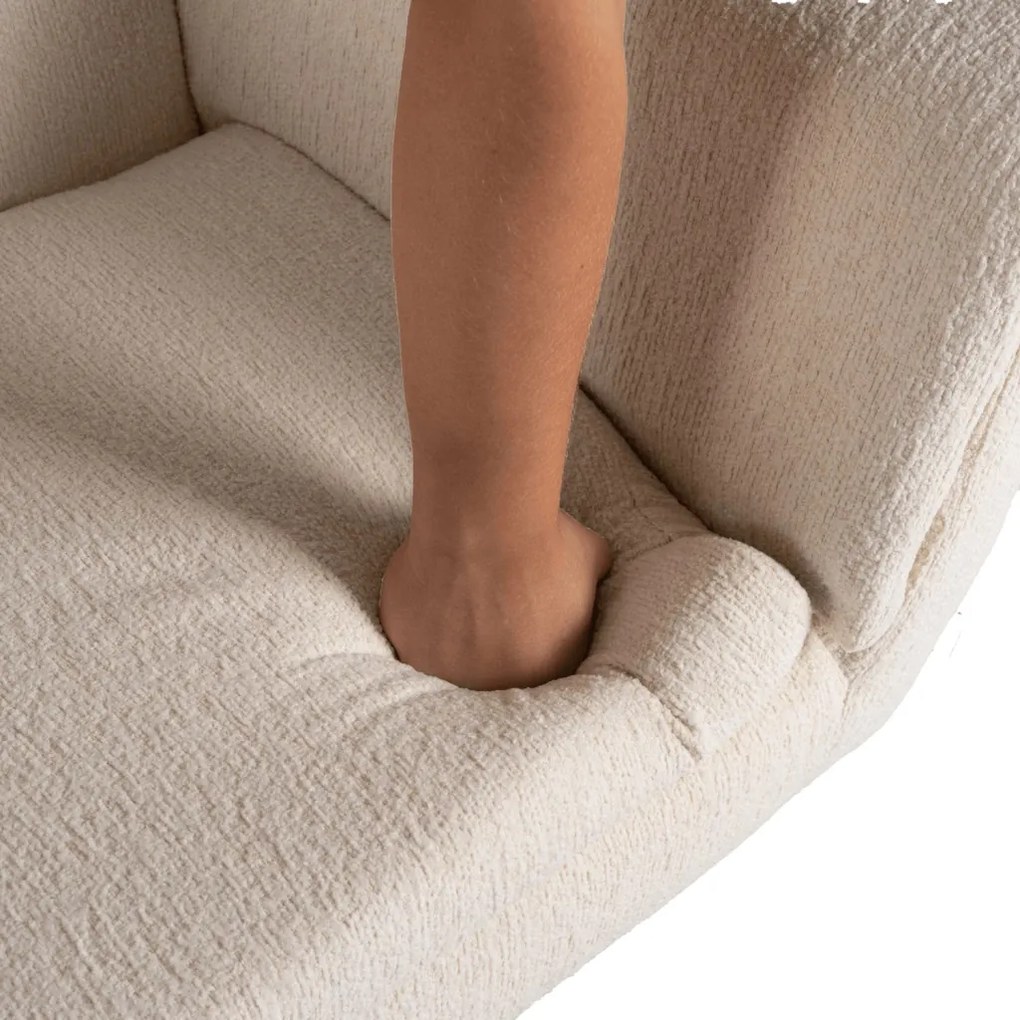 Forgó pihenőfotel bézs, TERRY