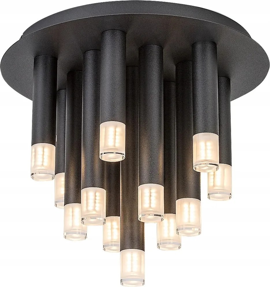 Modern mennyezeti lámpa Ramira Rabalux fekete 13xG9 5W