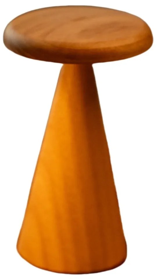 Natúr színű LED asztali lámpa fa búrával (magasság 21 cm) Sylva – Gingko