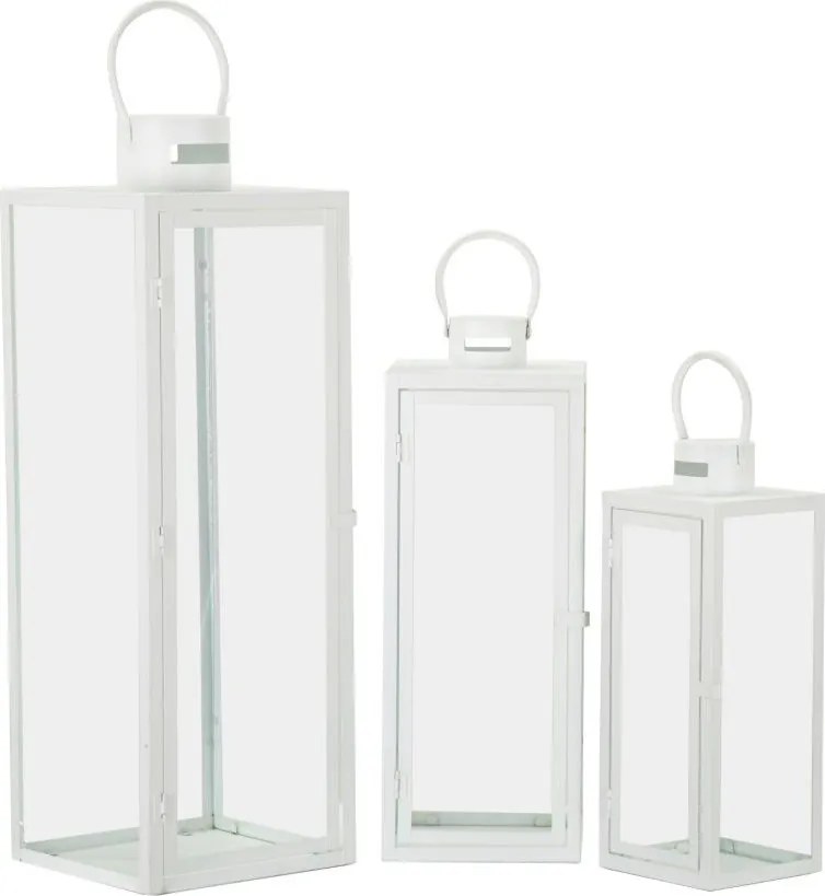 Fém lámpás 3 db-os (magasság 66 cm) – Mauro Ferretti