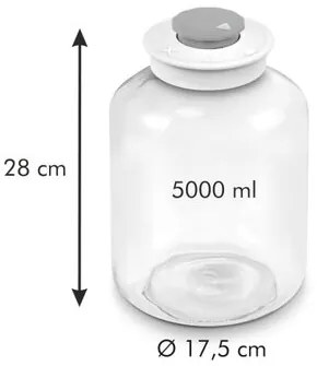 Tescoma Savanyító készlet DELLA CASA 5 l,