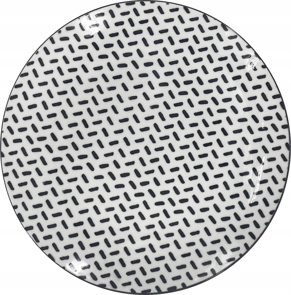 Desszertes tányér BlackLine 19cm, fa