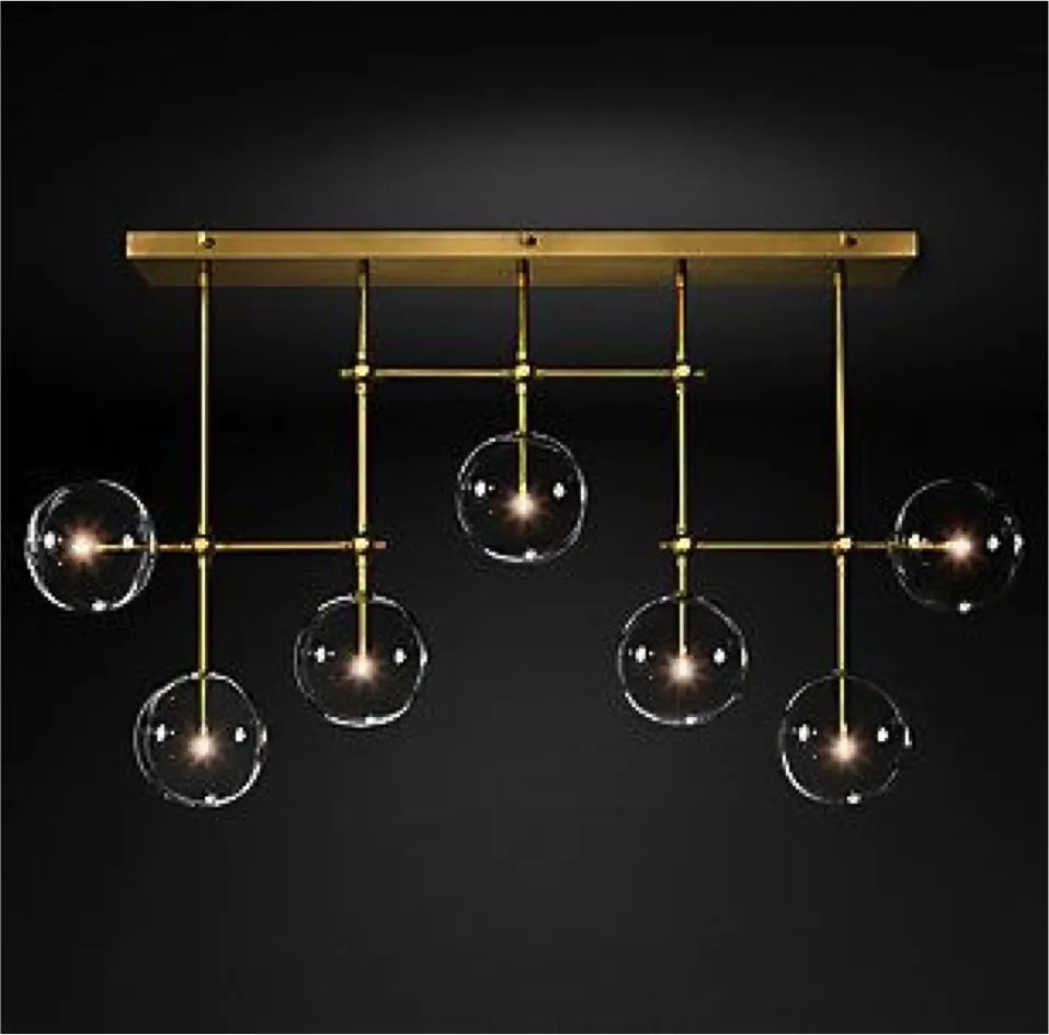 Orbit line lineáris modern csillár 120cm