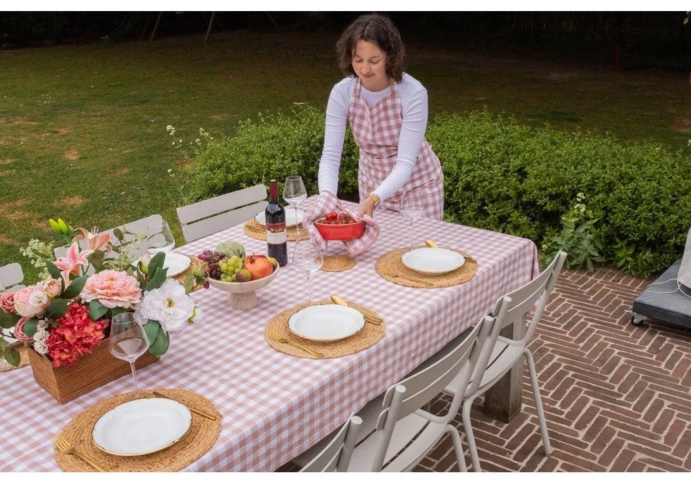 Pamut edényfogó kesztyű Gingham – Tiseco Home Studio