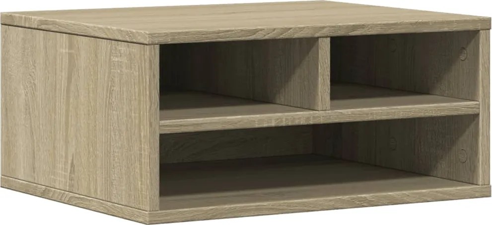 vidaXL sonoma tölgy színű szerelt fa nyomtatóállvány 49 x 40 x 22,5 cm