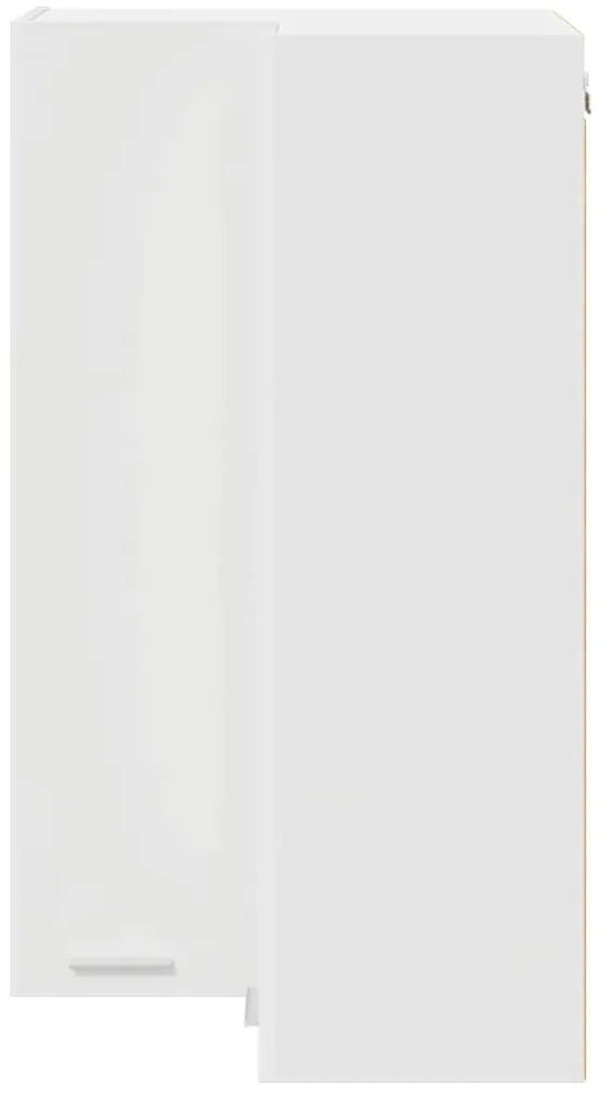 Függő szekrény polcokkal Riga Fehér 57 x 57 x 100 cm Faanyag