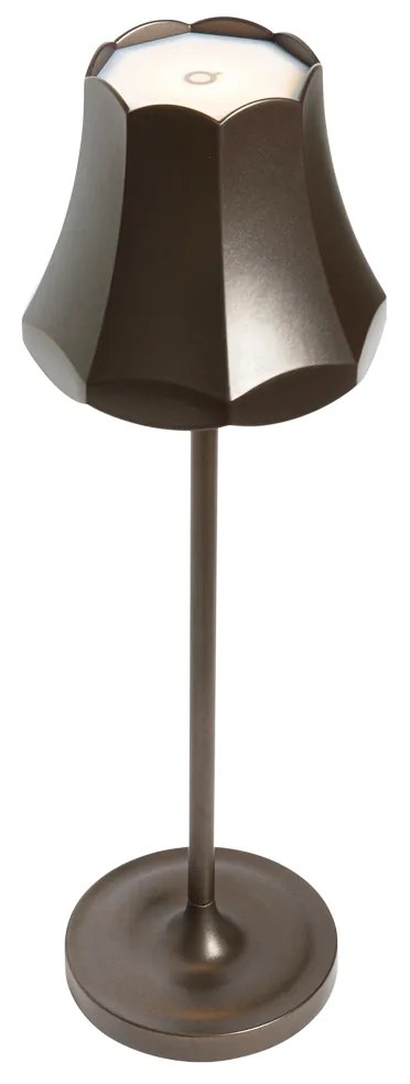 2 db-os Retro asztali lámpa készlet sötét bronz újratölthető IP44 - Granny