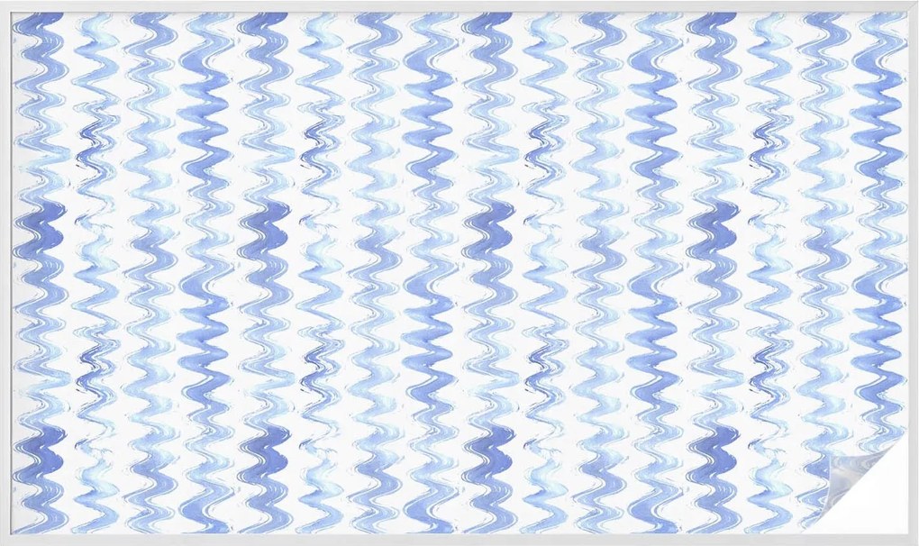 Öntapadós Ablakfólia Adatvédelem Kék hullámok 200x116