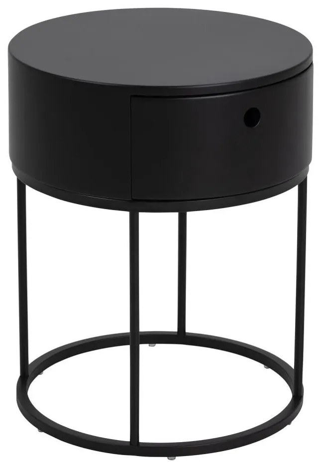 COLUM éjjeli szekrény fekete