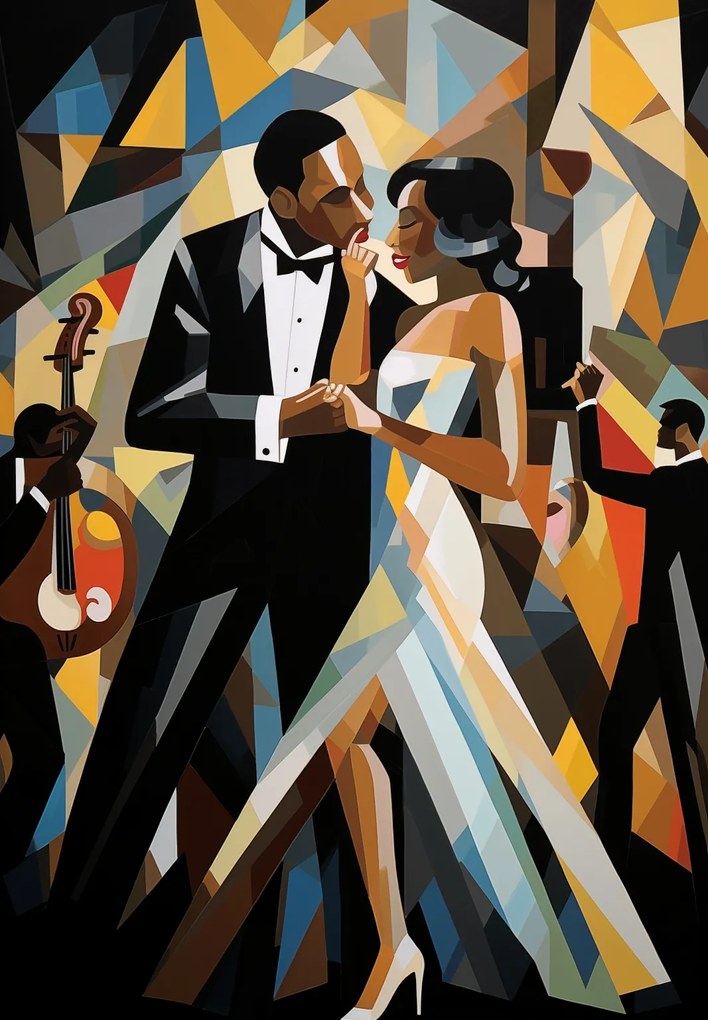 Poszter 68x98cm Jazz Esti Harmónia