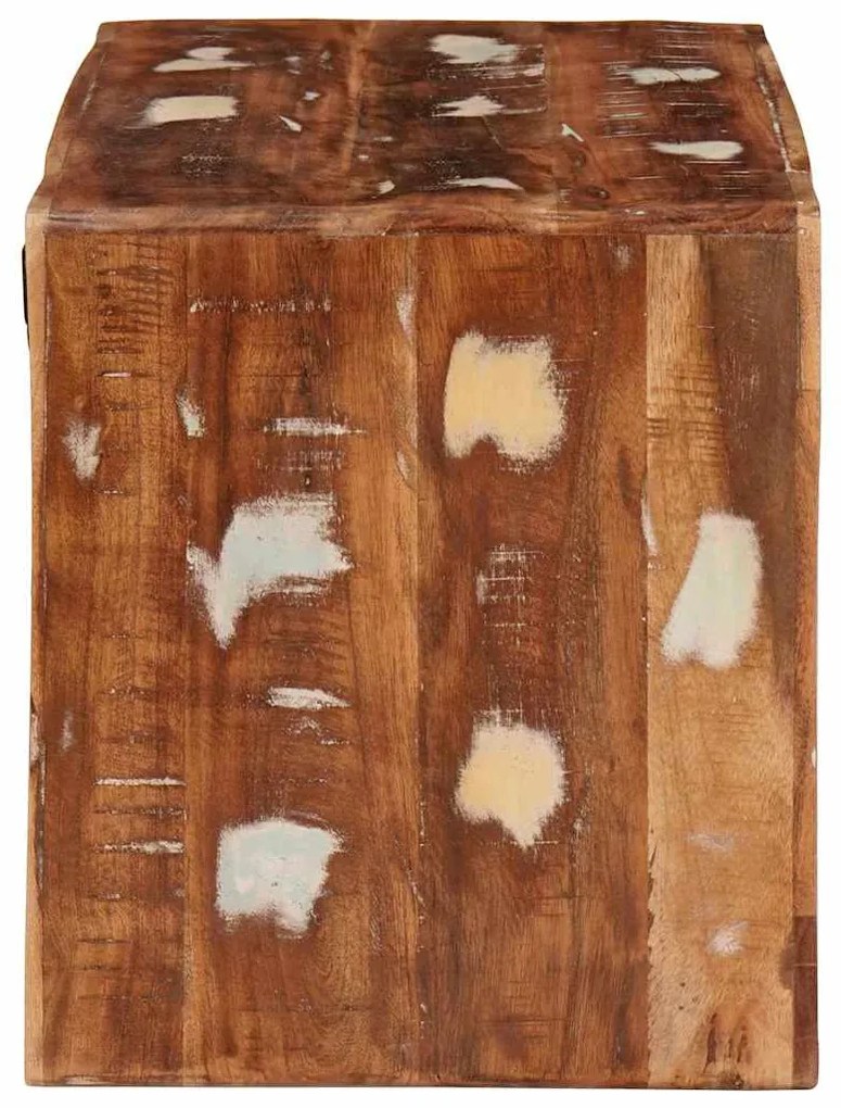 Borágas Barna 44 x 30 x 35 cm Tömör újrahasznosított fa