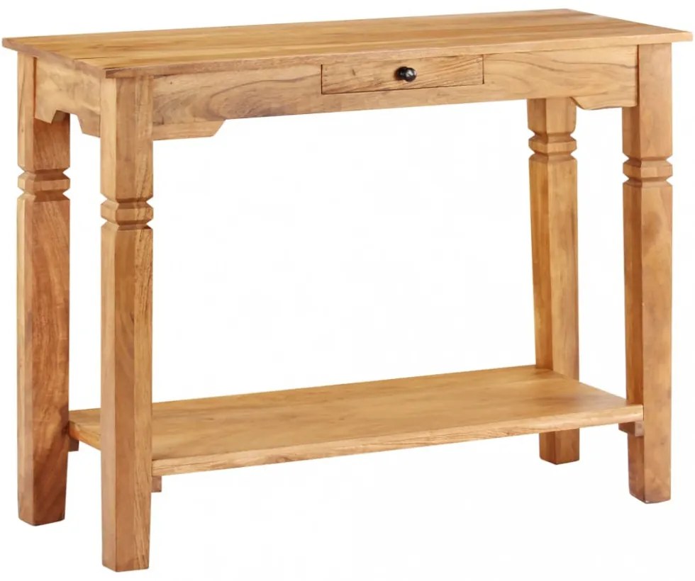 tömör akácfa tálalóasztal 100 x 40 x 76 cm