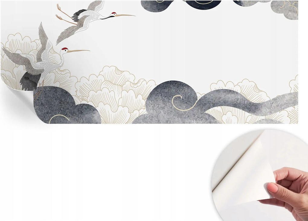 Modern öntapadós fotótapéta falra Darvak repülés közben 250x104 cm