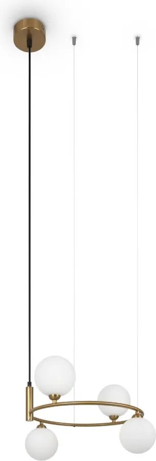 Maytoni RING MOD013PL-04BS1 Függőlámpa 4x25W/G9 IP20