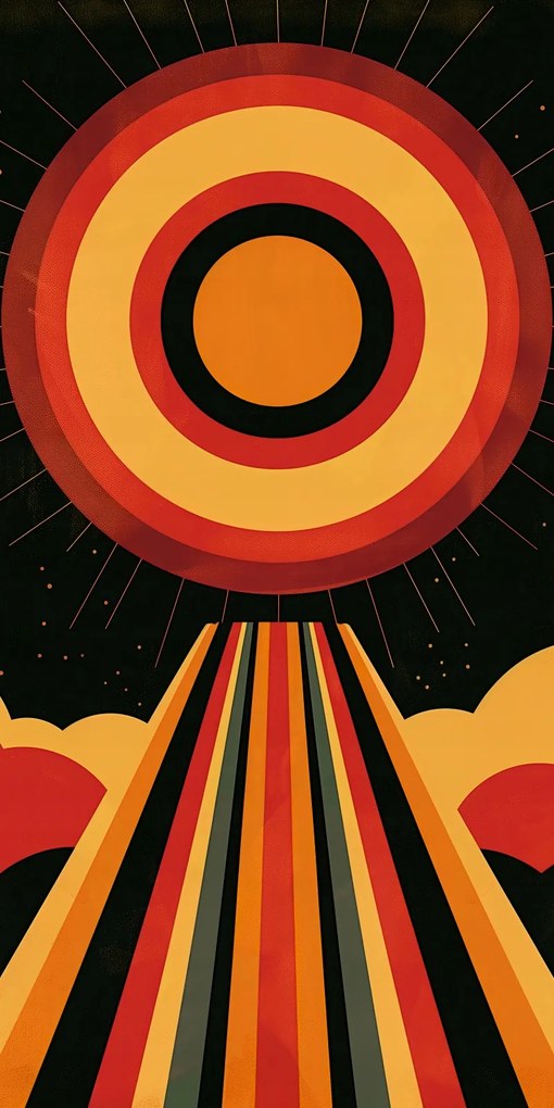 Poszter 50x100cm Vitalitás sugarai