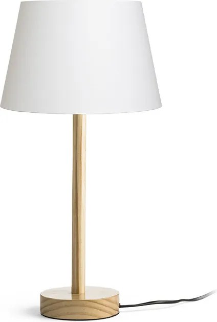 RENDL MAUI/ALVIS 24 asztali lámpa fehér fa 230V LED E27 11W