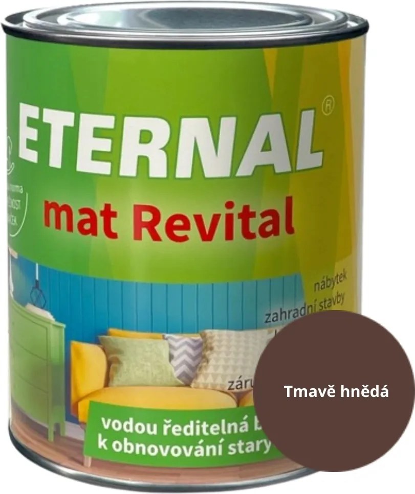 Eternal Mat Revital Szín: Sötétbarna (RAL8017), Tömeg: 0,7 kg