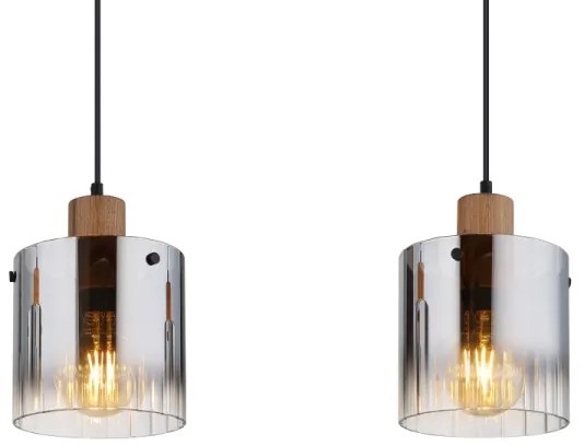 Globo 15915-3H - Kábelre függesztett csillár UNDERWOOD 3xE27/60W/230V