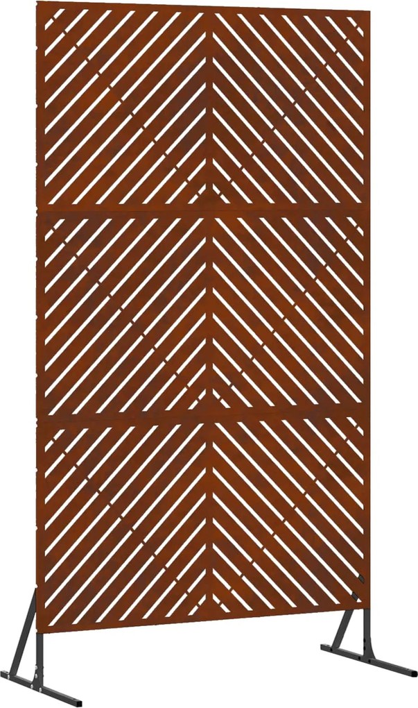 vidaXL Magánszféra Képernyő Szürke 100 x 50 x 180 cm Acél