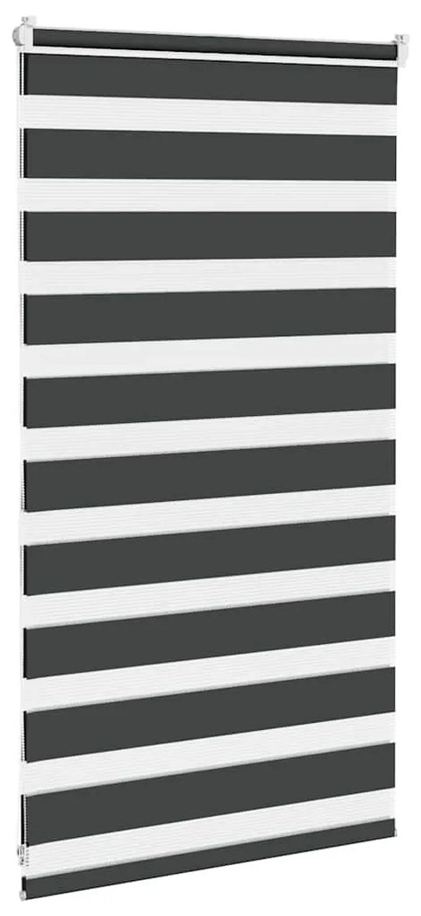 zebrafüggönnyel fekete szövetszélesség 70,9 cm poliészter