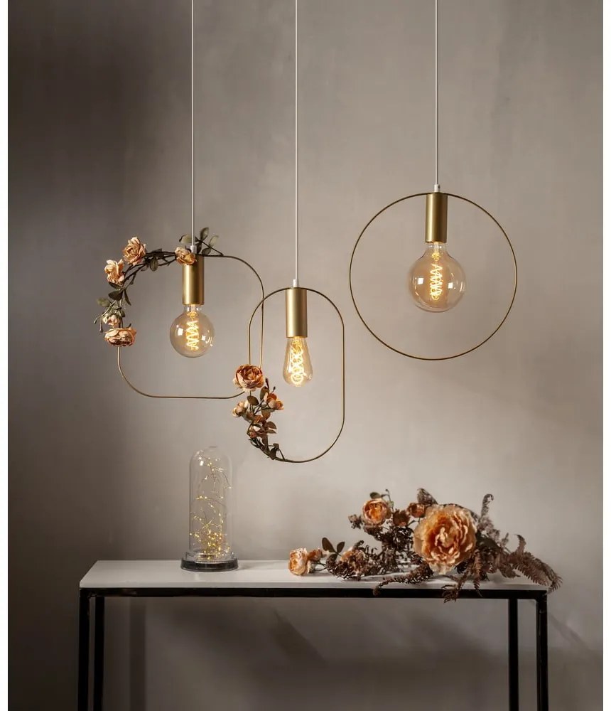 Aranyszínű függőlámpa Shape – Star Trading