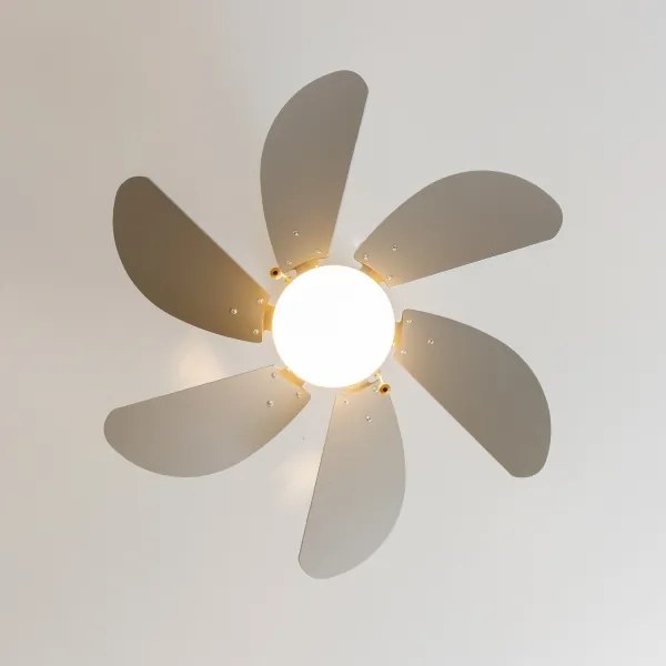 ZEVENTI - FAMARA mennyezeti ventilátor 1xE14/60W/230V szürke