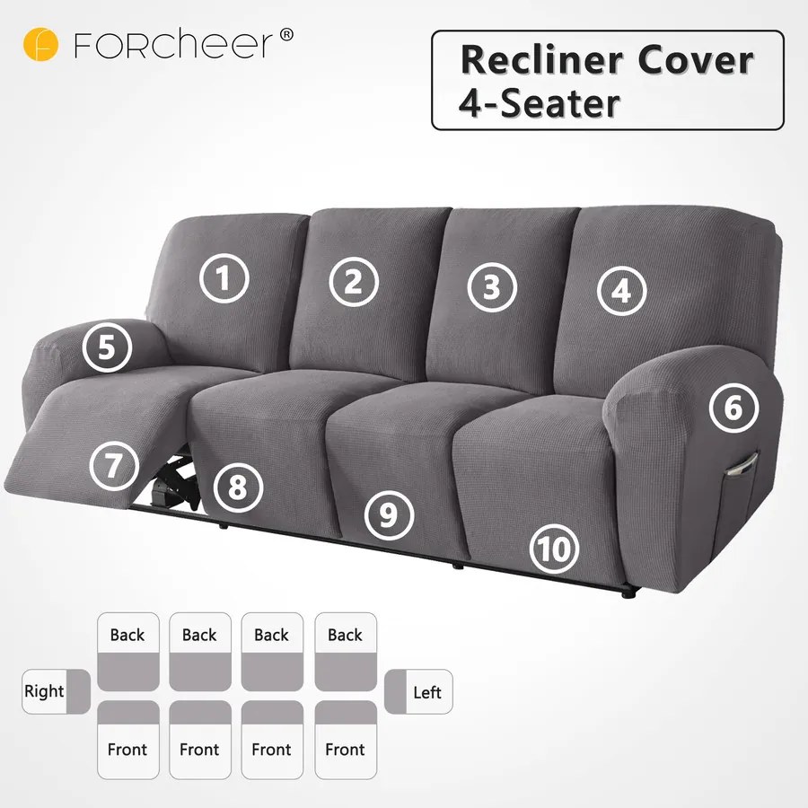 Relax Fotel Huzat (vízlepergető, 4 üléses, sötétszürke)