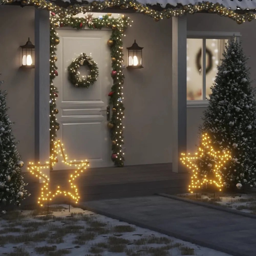 karácsonyi csillag fénydekoráció 115 LED 85 cm