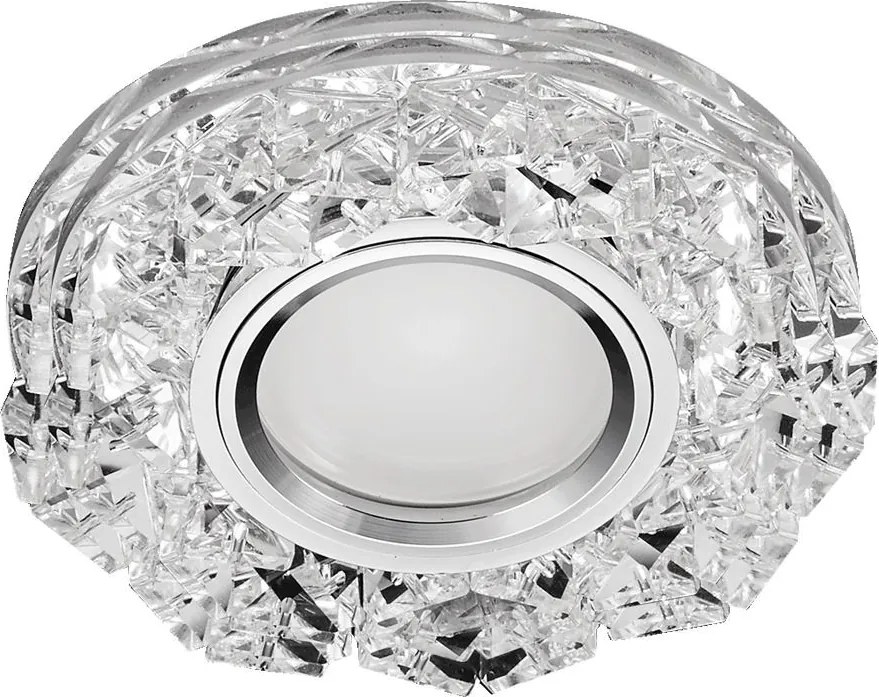 PREZENT 71094 ELEGANT Kristály Spot Lámpa Króm, Tükör, Átlátszó GU10 IP20