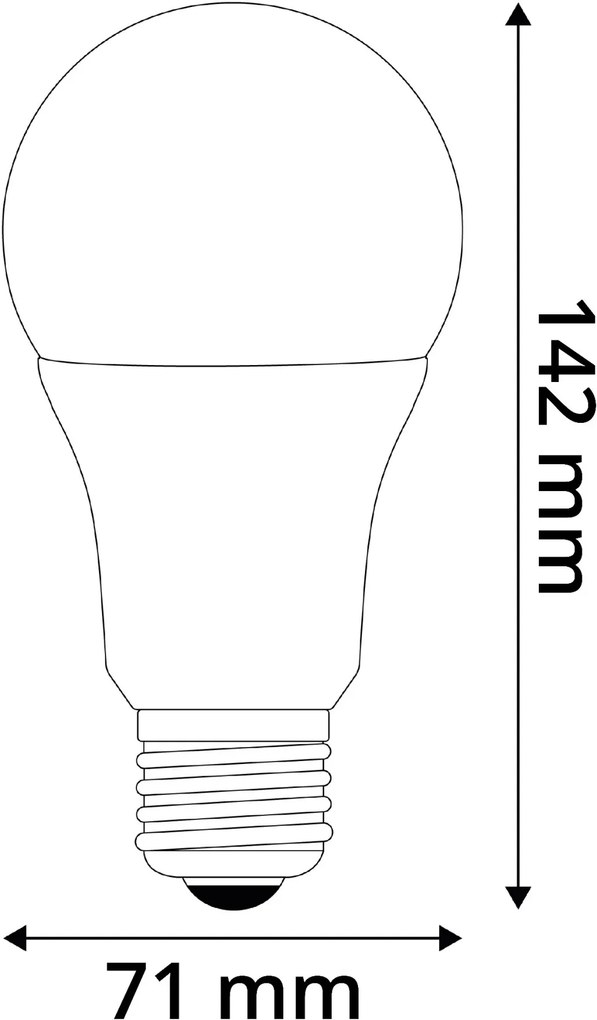 Avide LED Globe A70 16W E27 2000LM NW 4000K