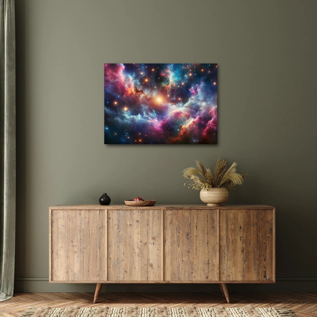 Kép - Sötét univerzum (70x50 cm)