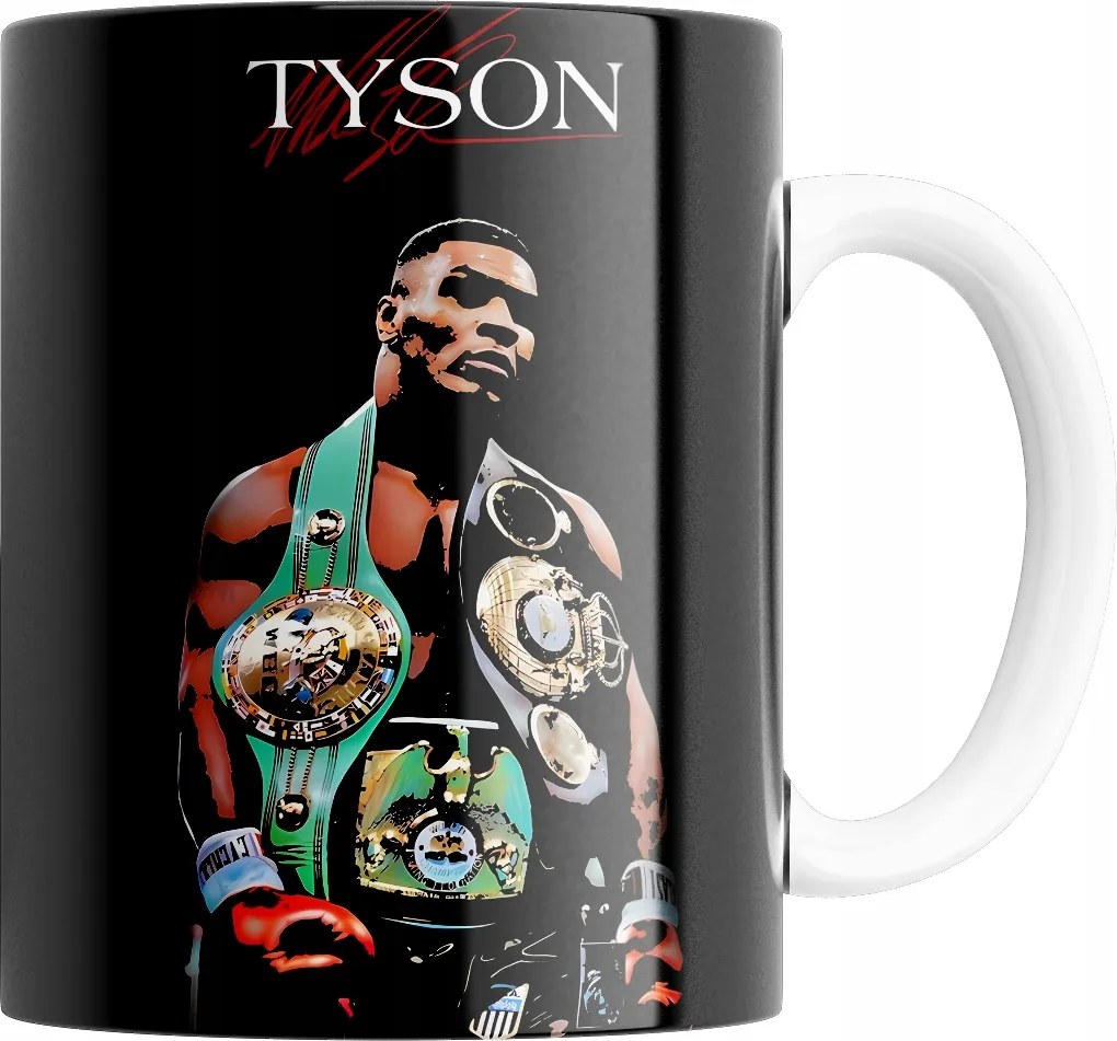Bögre Mike Tyson Bögre Kiváló Minőség Ajándék Szöveg