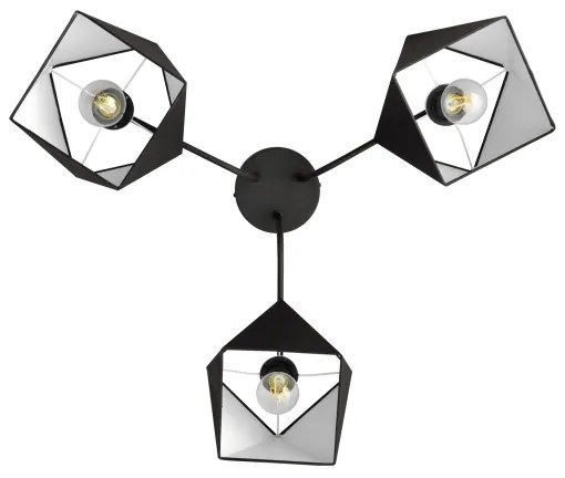 csillár ADAMANT 3xE27/15W/230V fekete