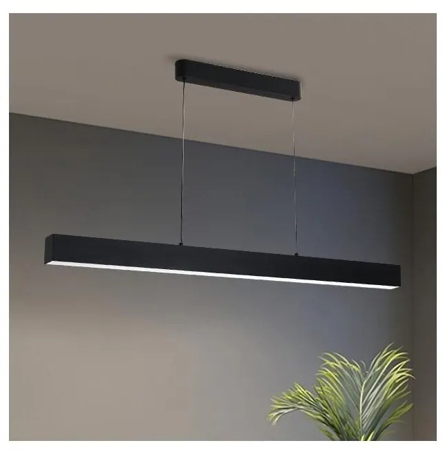 Brilagi - SLEEKLINE SMART LED 40W 230V Wi-Fi fekete dimmelhető csillár+DO