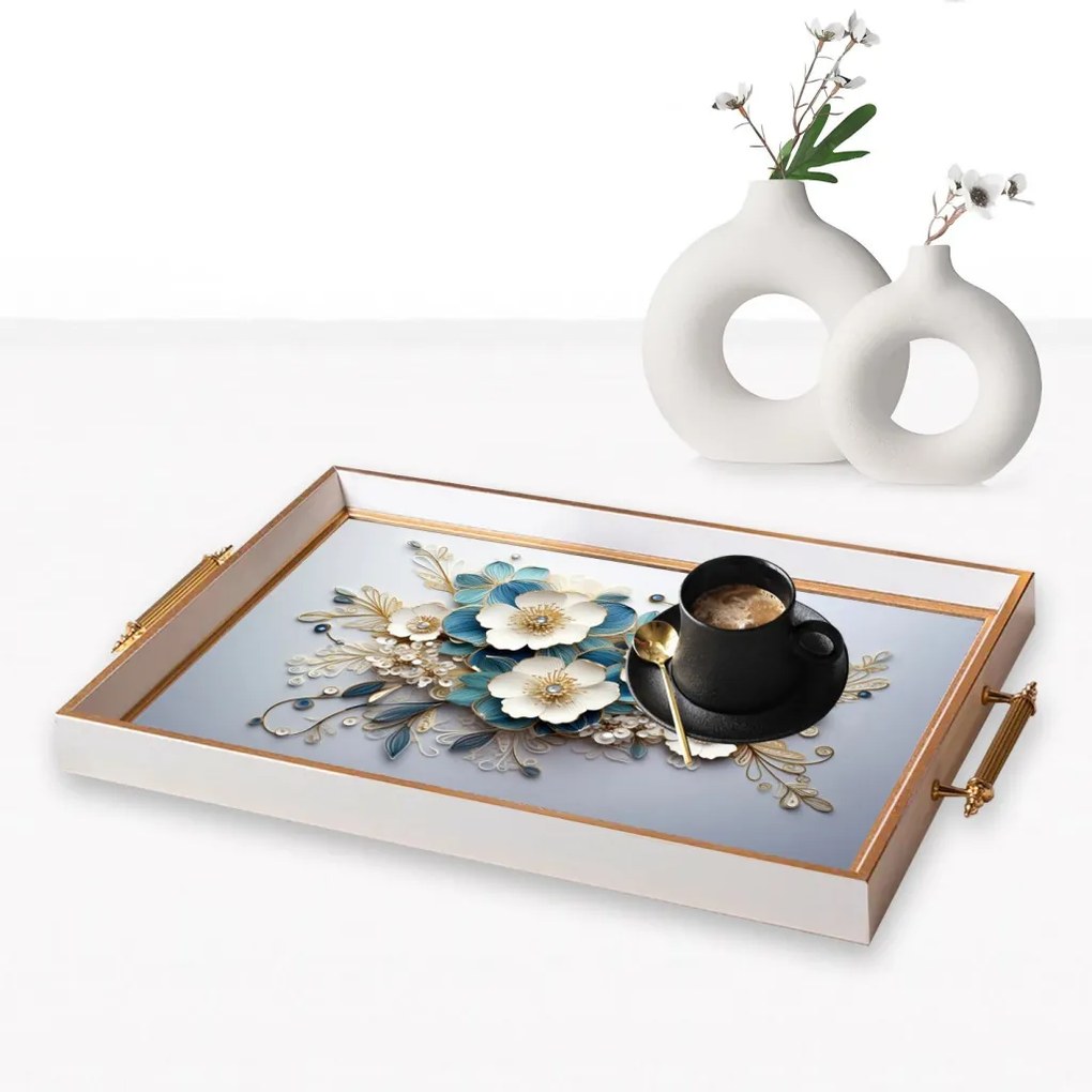Üveg tálca, 38×24 cm – TPB9901