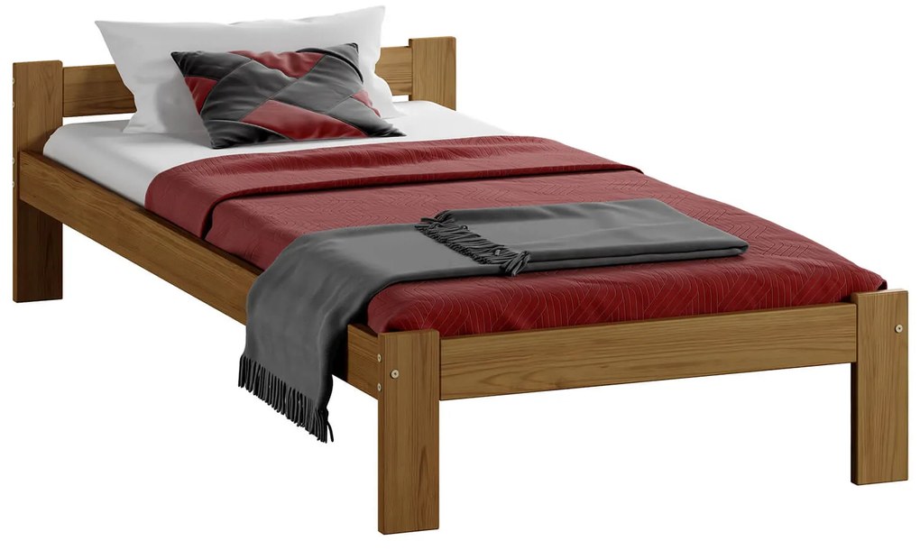 Fa ágy 90x200 Isao VitBed tölgy