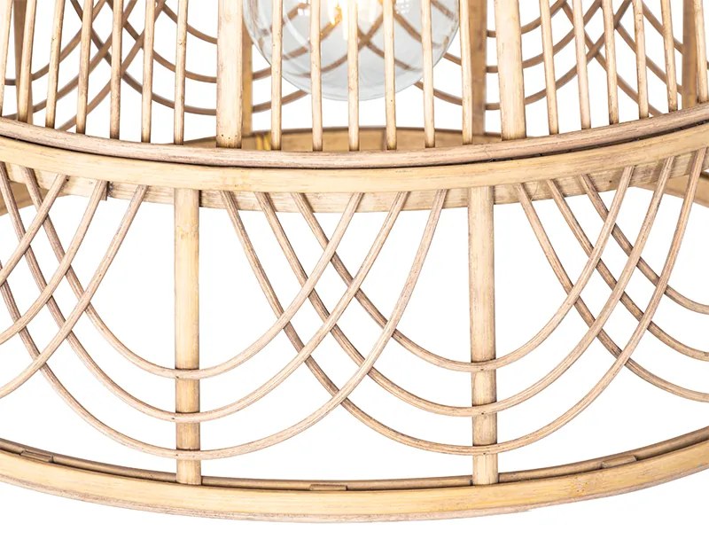 Keleti függőlámpa rattan 44 cm - Michelle