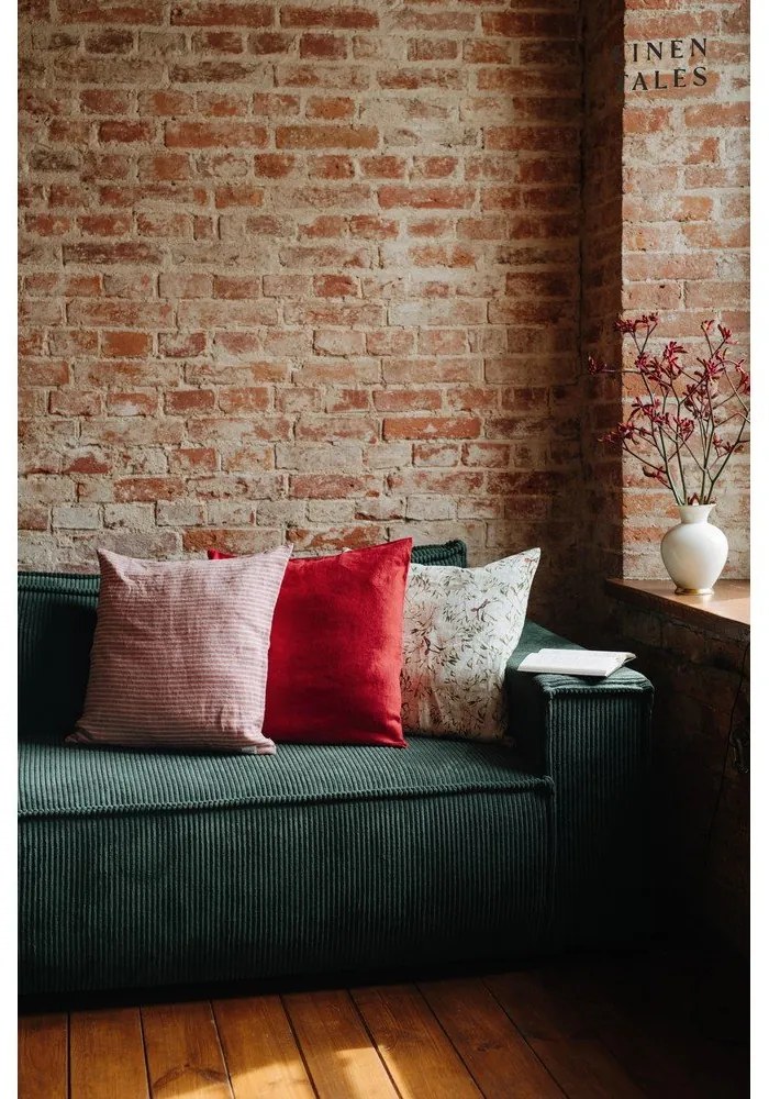 Párnahuzat karácsonyi mintával 45x45 cm – Linen Tales