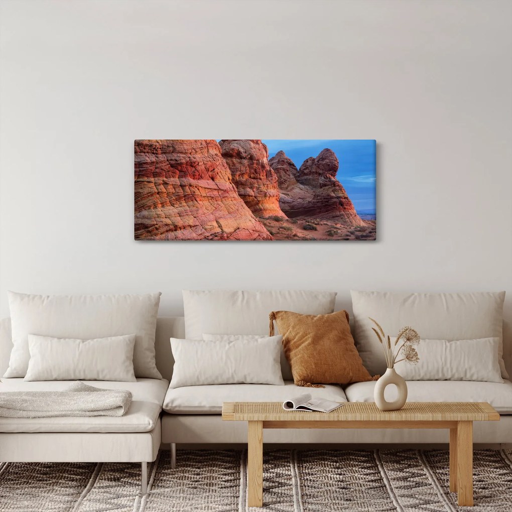 Kép - Szikla hullámai (120x50 cm)