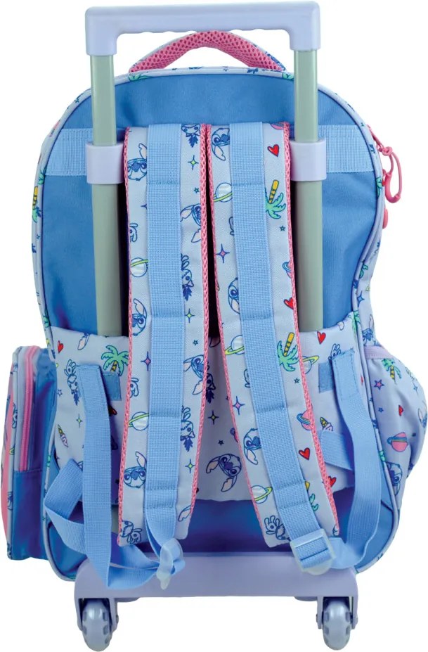 Disney Lilo és Stitch, A csillagkutya Scrapbook gurulós iskolatáska, táska 46 cm