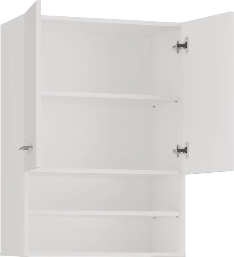 Pola mini DK felső fürdőszoba szekrény, fehér