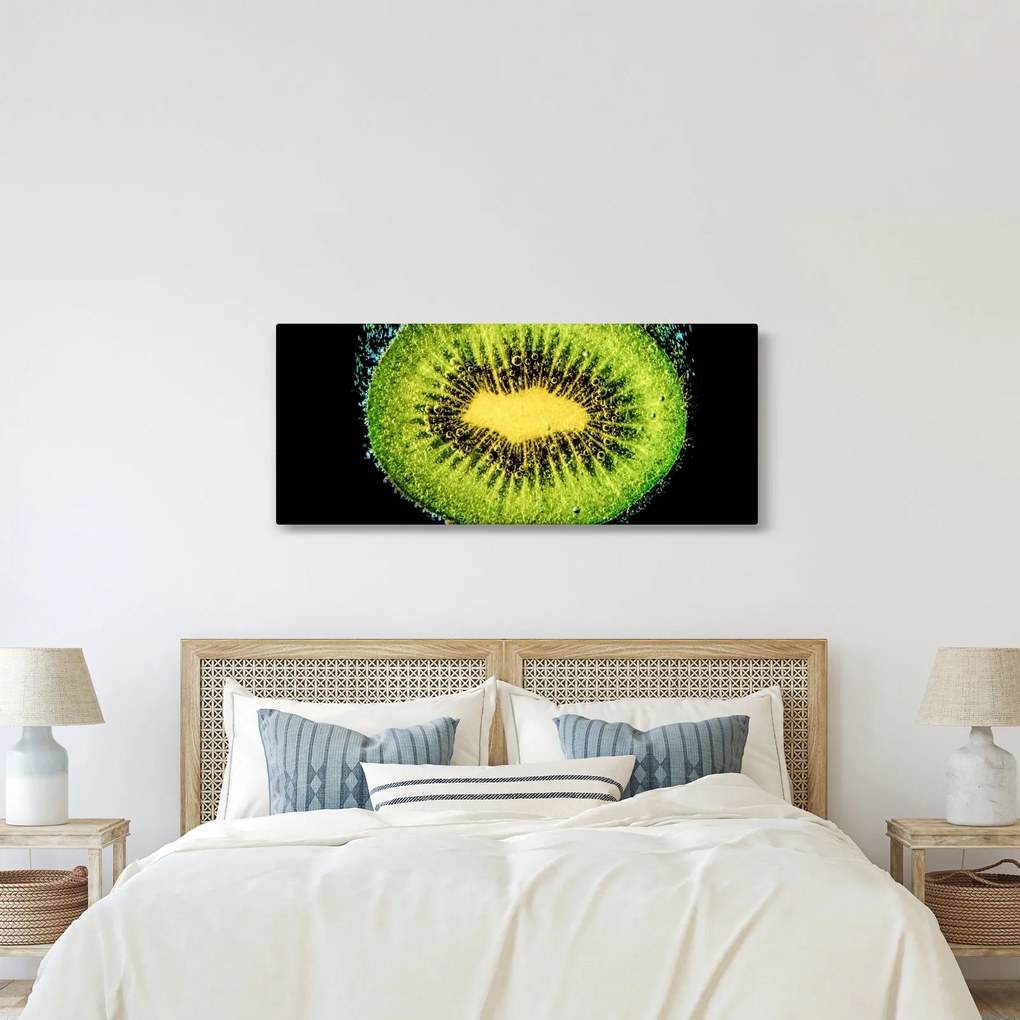 Kép - kivi részlete a vízben (120x50 cm)