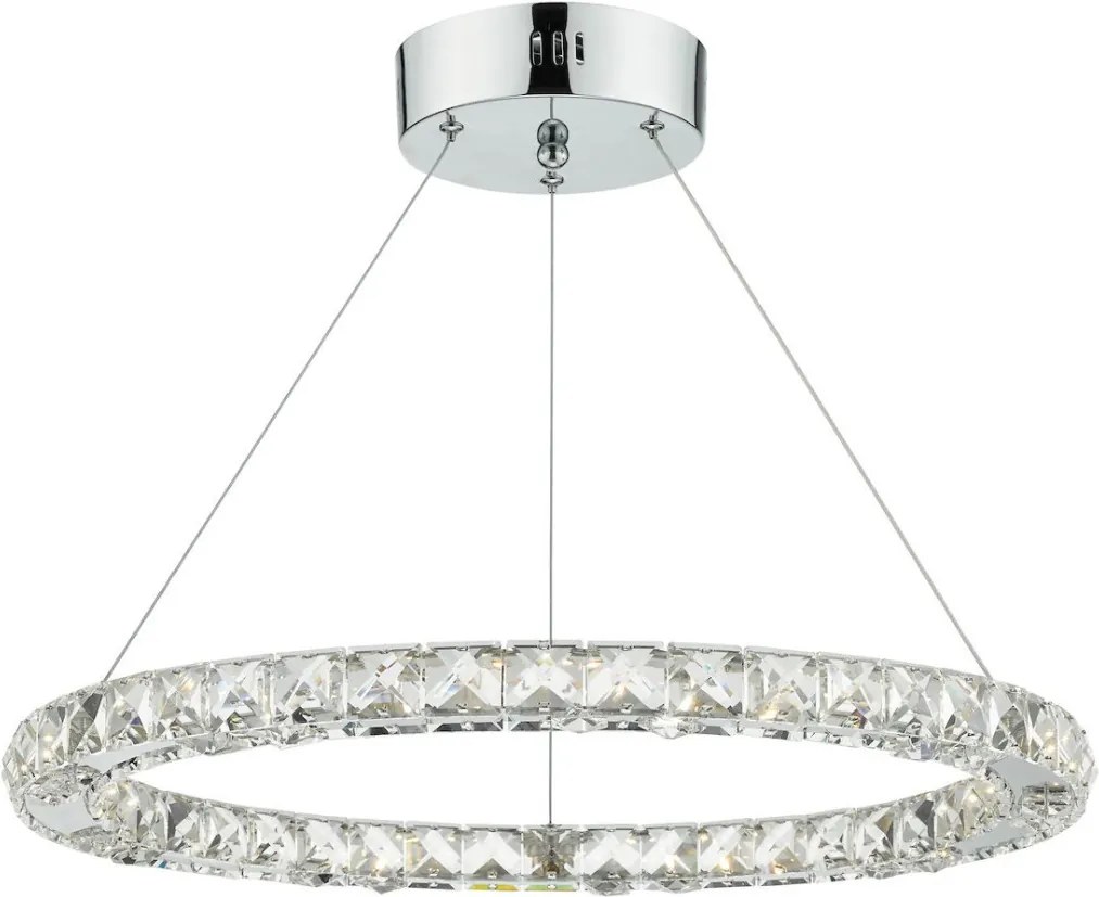 Dar Lighting ROMA ROM1750 Függőlámpa 1x24W/LED 3000K 1108LM IP20