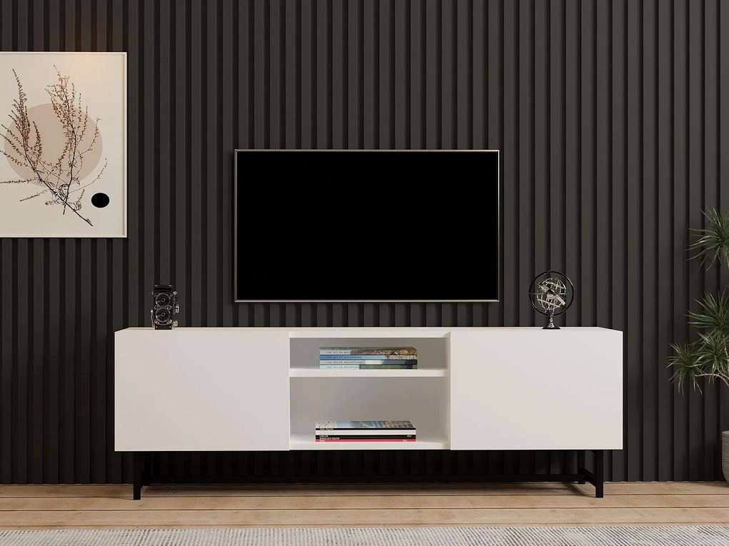 TV asztal/szekrény Twiggy (fehér). 1088867
